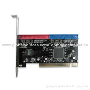 PCI Card, Supports Four IDE Devices and Automatic Performance Tuning